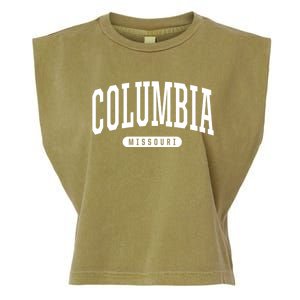 Columbia Gift College University Style Mo Usa Garment-Dyed Women's Muscle Tee