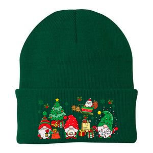 Cute Gnomes Christmas Santa Claus Gnome Xmas Family Matching Knit Cap Winter Beanie