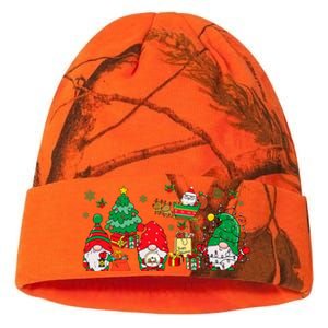 Cute Gnomes Christmas Santa Claus Gnome Xmas Family Matching Kati Licensed 12" Camo Beanie