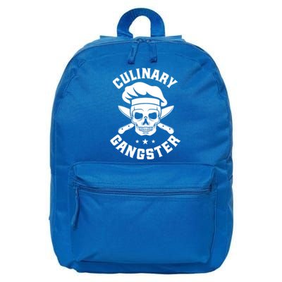 Culinary Gangster Chef Gift 16 in Basic Backpack