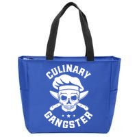 Culinary Gangster Chef Gift Zip Tote Bag