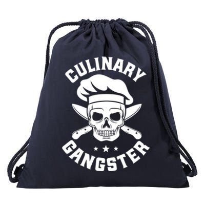 Culinary Gangster Chef Gift Drawstring Bag