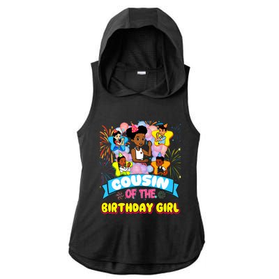 Cousin GracieS Corner Birthday Dolls Cute Party Gift Ladies PosiCharge Tri-Blend Wicking Draft Hoodie Tank