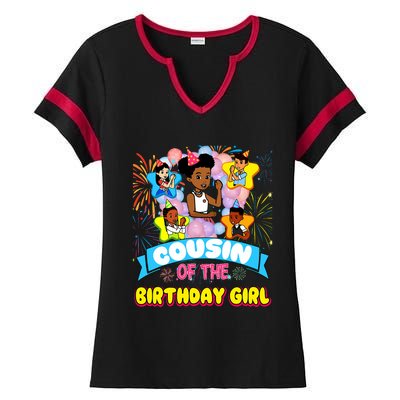 Cousin GracieS Corner Birthday Dolls Cute Party Gift Ladies Halftime Notch Neck Tee