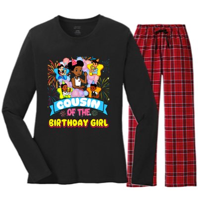 Cousin GracieS Corner Birthday Dolls Cute Party Gift Women's Long Sleeve Flannel Pajama Set 