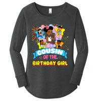 Cousin GracieS Corner Birthday Dolls Cute Party Gift Women's Perfect Tri Tunic Long Sleeve Shirt