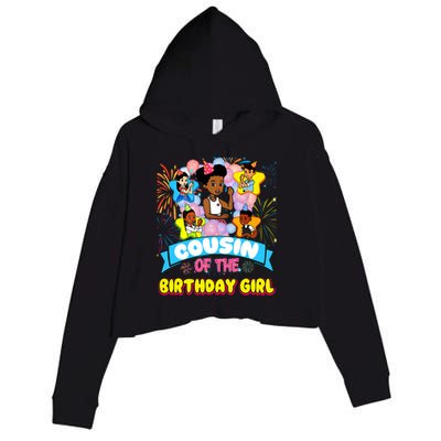 Cousin GracieS Corner Birthday Dolls Cute Party Gift Crop Fleece Hoodie