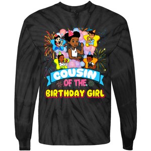 Cousin GracieS Corner Birthday Dolls Cute Party Gift Tie-Dye Long Sleeve Shirt