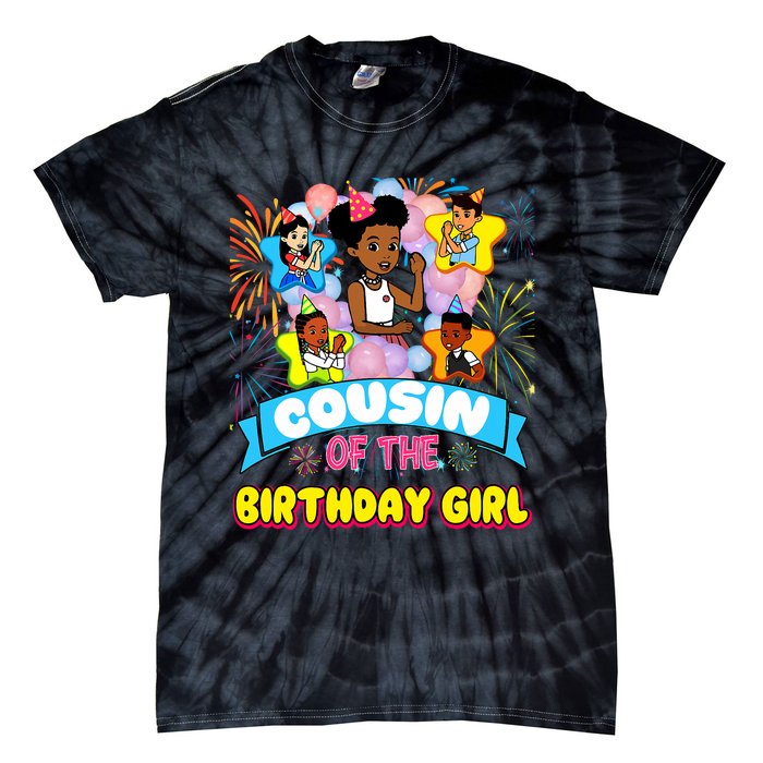 Cousin GracieS Corner Birthday Dolls Cute Party Gift Tie-Dye T-Shirt