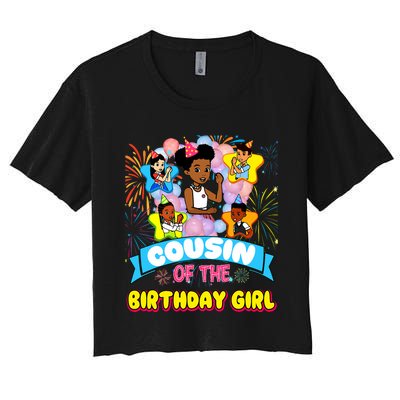 Cousin GracieS Corner Birthday Dolls Cute Party Gift Women's Crop Top Tee