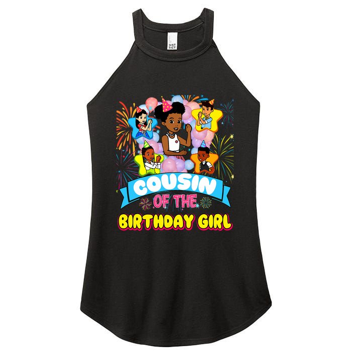 Cousin GracieS Corner Birthday Dolls Cute Party Gift Women's Perfect Tri Rocker Tank