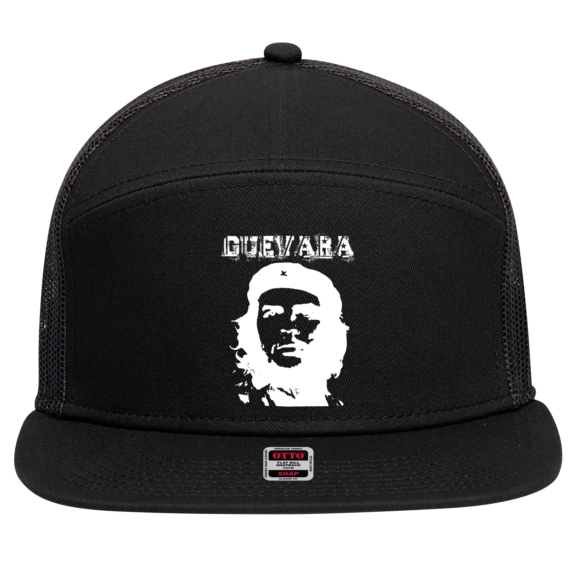 Che Guevara 7 Panel Mesh Trucker Snapback Hat