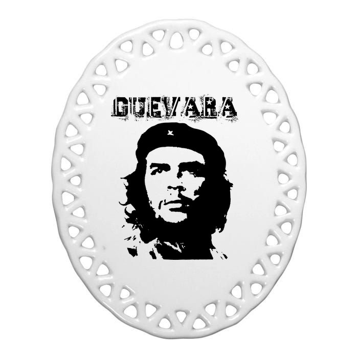 Che Guevara Ceramic Oval Ornament