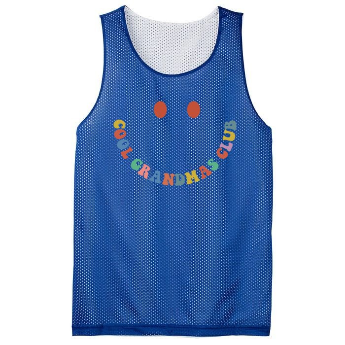 Cool Grandmas Club Funny Gift Cool Grandma Funny Gift Funny Gift Mesh Reversible Basketball Jersey Tank