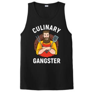 Culinary Gangster Chef Cook Gourmet Cool Gift PosiCharge Competitor Tank