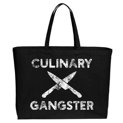 Culinary Gangster Cotton Canvas Jumbo Tote