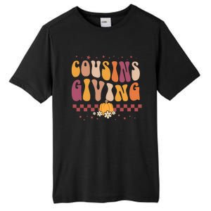 Cousins Giving Cute Pumpkin Cousin Crew Thanksgiving Family Gift Tall Fusion ChromaSoft Performance T-Shirt