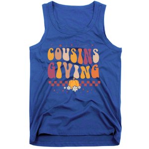 Cousins Giving Cute Pumpkin Cousin Crew Thanksgiving Family Gift Tank Top