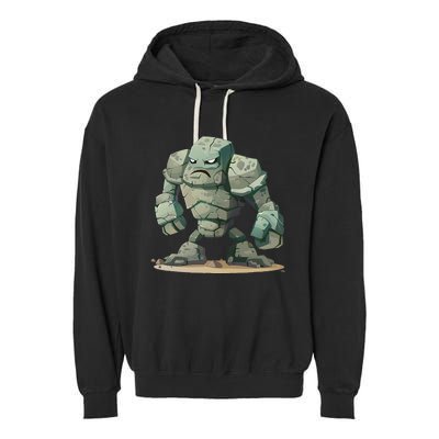 Cool Golem Costume Garment-Dyed Fleece Hoodie