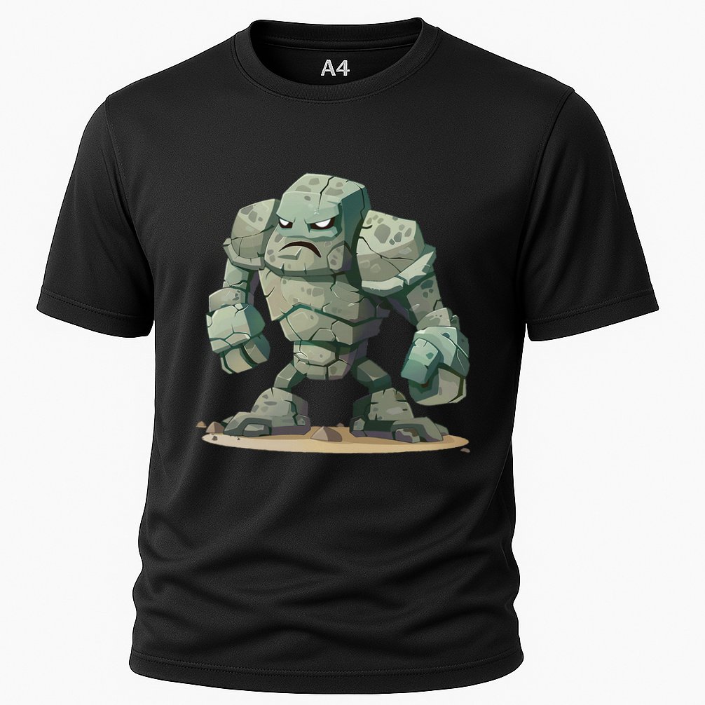 Cool Golem Costume Cooling Performance Crew T-Shirt