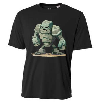 Cool Golem Costume Cooling Performance Crew T-Shirt