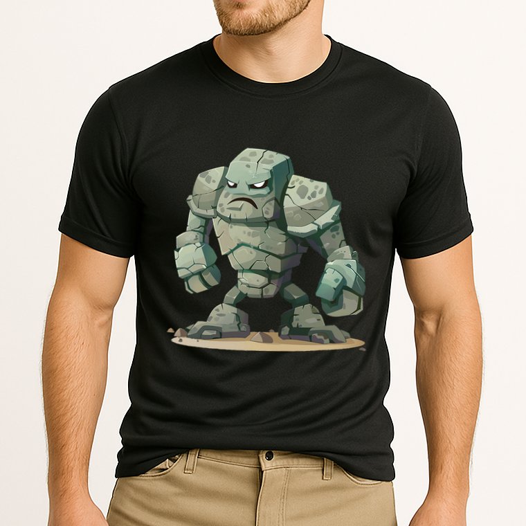 Cool Golem Costume Cooling Performance Crew T-Shirt