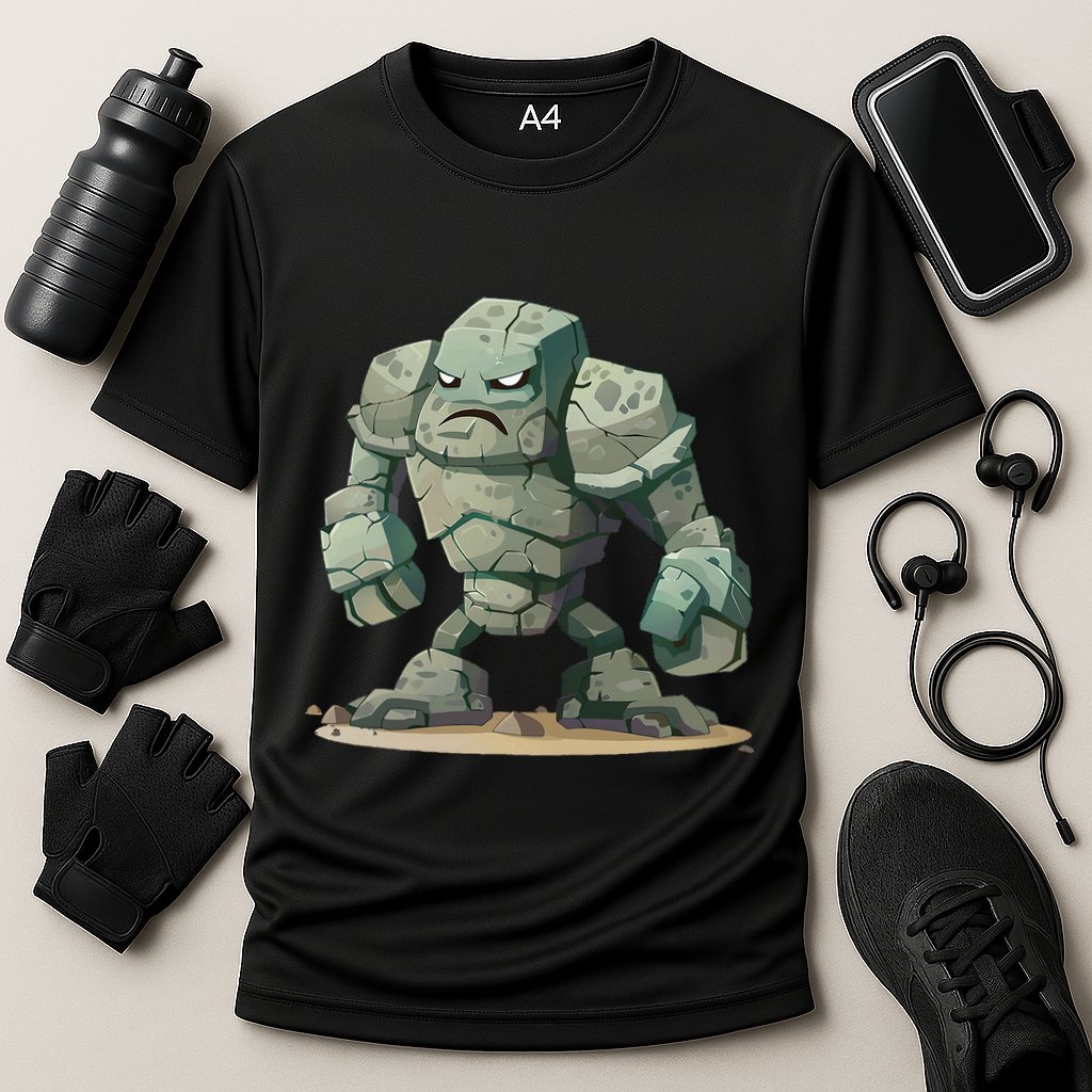 Cool Golem Costume Cooling Performance Crew T-Shirt