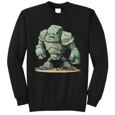 Cool Golem Costume Sweatshirt