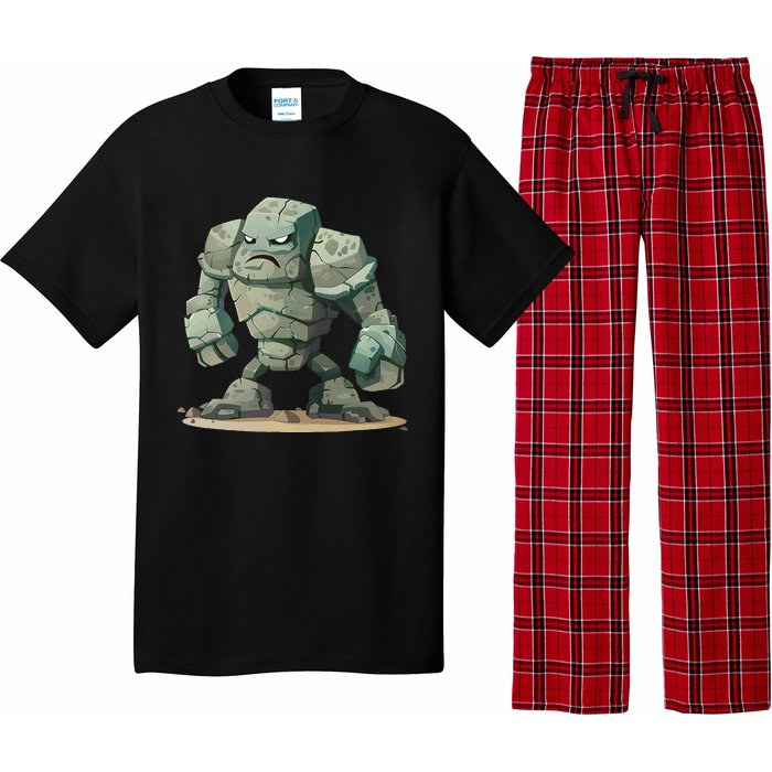 Cool Golem Costume Pajama Set