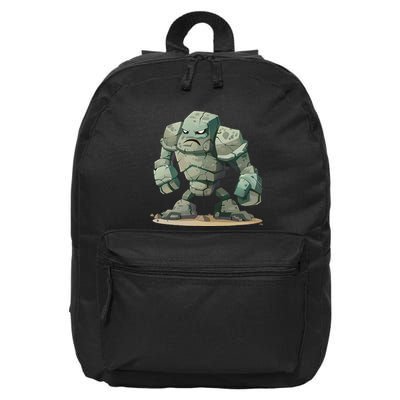Cool Golem Costume 16 in Basic Backpack