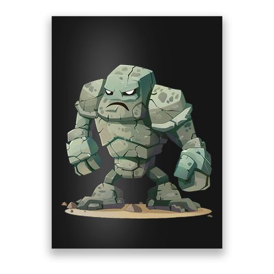 Cool Golem Costume Poster