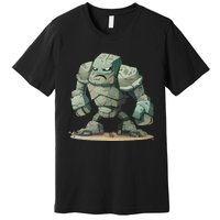 Cool Golem Costume Premium T-Shirt