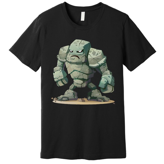 Cool Golem Costume Premium T-Shirt