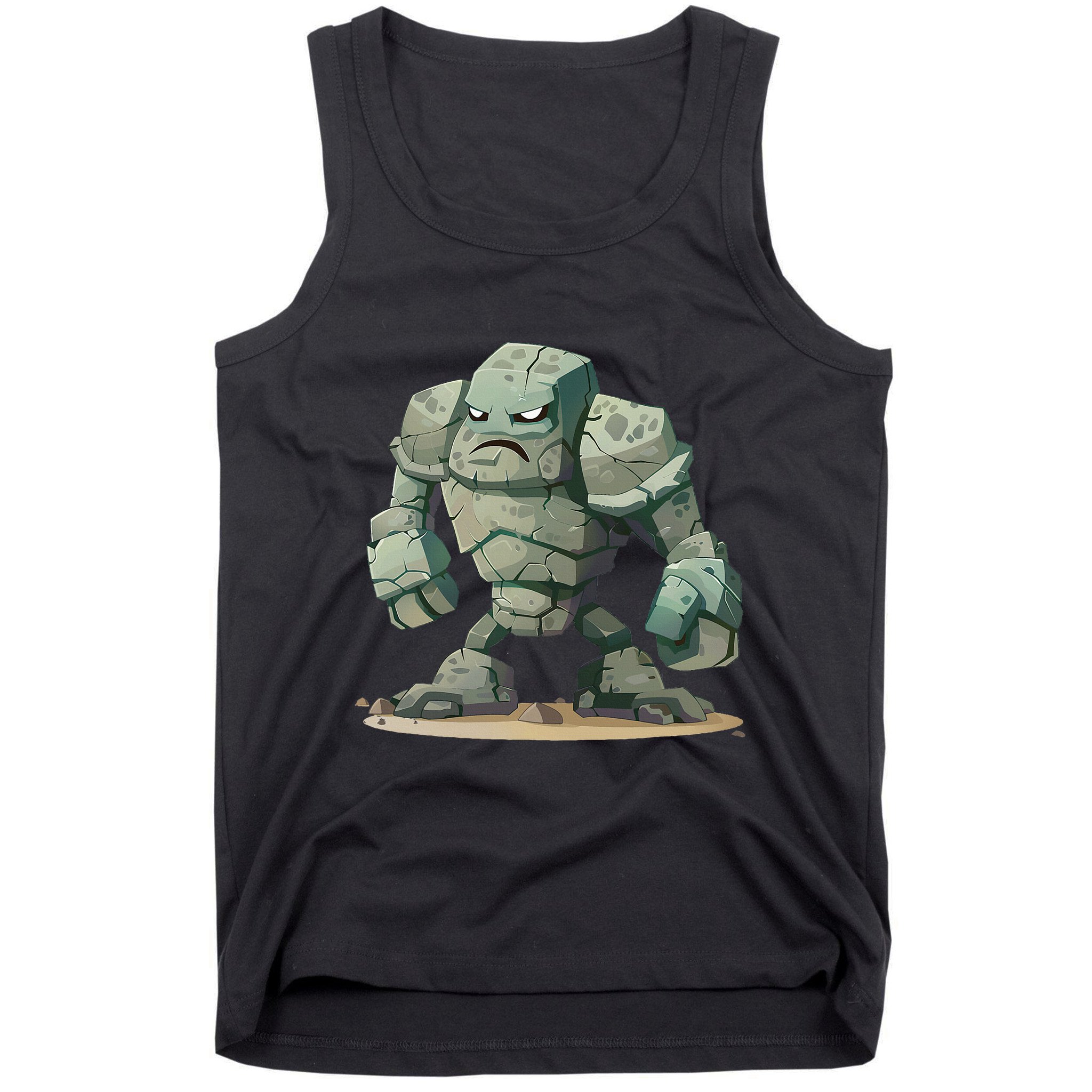 Cool Golem Costume Tank Top