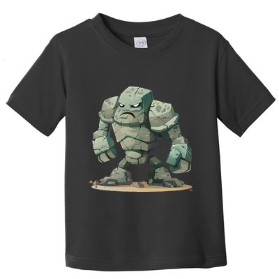 Cool Golem Costume Toddler T-Shirt