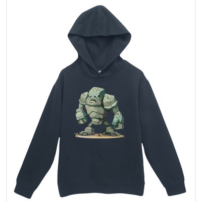 Cool Golem Costume Urban Pullover Hoodie