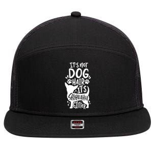 Chihuahua Gift 7 Panel Mesh Trucker Snapback Hat