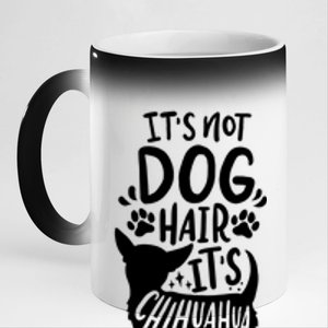 Chihuahua Gift 11oz Black Color Changing Mug