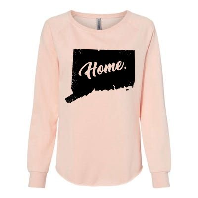 Connecticut Gifts Connecticut Home State Of Conn Pride Womens California Wash Sweatshirt