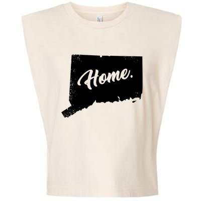 Connecticut Gifts Connecticut Home State Of Conn Pride Garment-Dyed Women's Muscle Tee