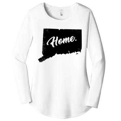 Connecticut Gifts Connecticut Home State Of Conn Pride Women's Perfect Tri Tunic Long Sleeve Shirt