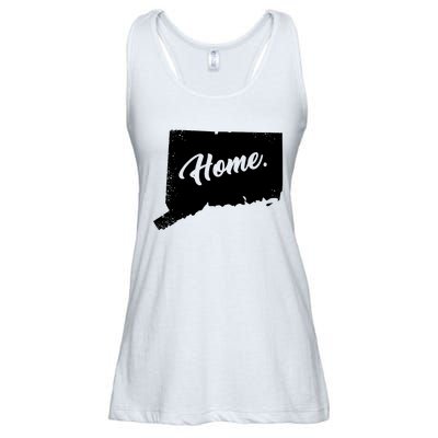 Connecticut Gifts Connecticut Home State Of Conn Pride Ladies Essential Flowy Tank