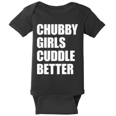 Chubby Girl Cuddle Better Baby Bodysuit