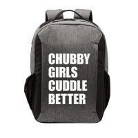 Chubby Girl Cuddle Better Vector Backpack