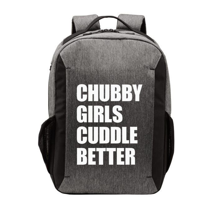 Chubby Girl Cuddle Better Vector Backpack