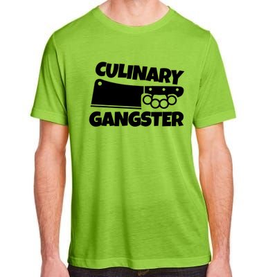 Culinary Gangster Chef Gift Adult ChromaSoft Performance T-Shirt