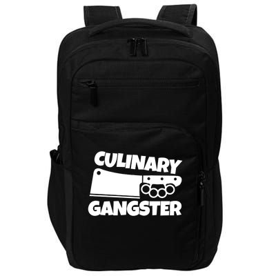 Culinary Gangster Chef Gift Impact Tech Backpack