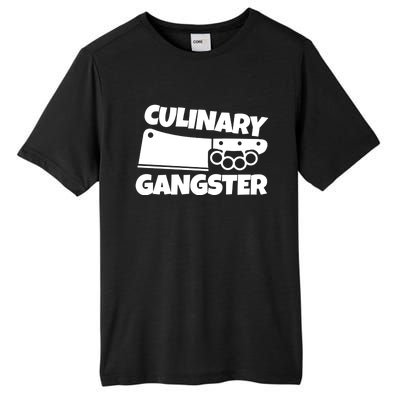 Culinary Gangster Chef Gift Tall Fusion ChromaSoft Performance T-Shirt