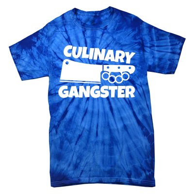 Culinary Gangster Chef Gift Tie-Dye T-Shirt