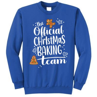 Christmas Gingerbread Cookie Baking Team Crew Gift Sweatshirt